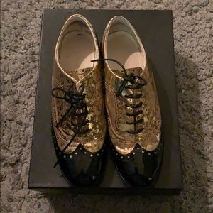 CHANEL Shoes - Chanel lace up flats CHANEL Shoes - Chanel lace up flats
